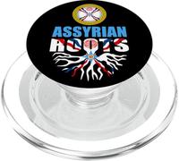 Drapeau Assyrien Ashur, emblème Ashur, Syrie, Irak PopSockets PopGrip pour MagSafe