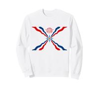 Drapeau Assyrien Ashur, emblème Ashur, Syrie, Irak Sweatshirt