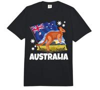 Drapeau Australien Australien Kangourou Comfort Colors Adult Heavyweight T-Shirt