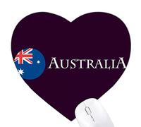 drapeau australien kangourou koala Jeux de tapis de souris en forme de coeur