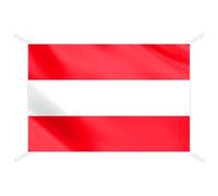 Drapeau Autriche officiel - Drapeaux du Monde pour intérieur et extérieur, drapeaux décoratifs et collection, drapeau francais inclus - Taille 144x93 cm