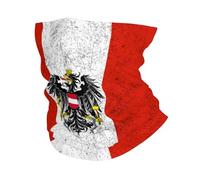Drapeau Autrichien Vintage Femme Homme Bandeau Magique Anti-Solaire Bandana Élastique Echarpe Tête Pirate pour Sports Yoga Escalade