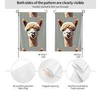 Drapeau avatar en alpaga Convient pour l'intérieur et l'extérieur, parfait pour la maison, le jardin, les événements et les expositions patriotiques.