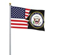 Drapeau Avec Œillets, Le Vice-Président Des États-Unis Et De L'Amérique Renforcé Bannière Extérieure Pour Maison Décoration Drapeaux 90X150Cm