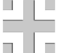 Drapeau Aviation Allemand Blanc - 15cm - Sticker/Autocollant