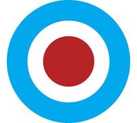 Drapeau Aviation Anglaise - 20cm - Sticker/Autocollant