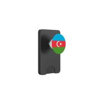 Drapeau azerbaïdjanais de l'Azerbaïdjan PopSockets PopWallet pour MagSafe