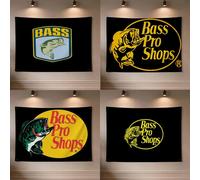 Drapeau B-Bass Pro Shops Flags pour la décoration murale de la chambre, du dortoir, du camping, du pique-nique, du garage, du bar 2606096834