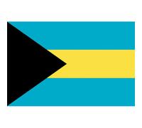 Drapeau Bahamas - 19.5 X 13 Cm - Sticker/Autocollant