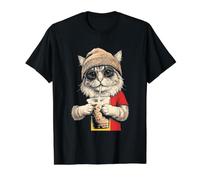 Drapeau Belge Chat Belges T-Shirt Graphique avec Valeur, Homme, Noir, L