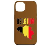 Drapeau Belge Fierté Nationale Coque pour iPhone 13
