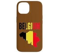 Drapeau Belge Fierté Nationale Coque pour iPhone 14