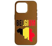 Drapeau Belge Fierté Nationale Coque pour iPhone 16 Pro