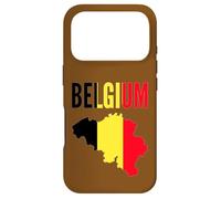 Drapeau Belge Fierté Nationale Coque pour iPhone 17 Pro