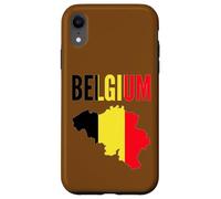 Drapeau Belge Fierté Nationale Coque pour iPhone XR