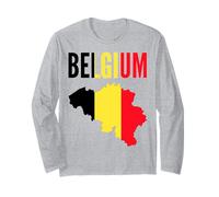 Drapeau Belge Fierté Nationale Manche Longue