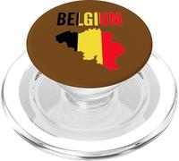Drapeau Belge Fierté Nationale PopSockets PopGrip pour MagSafe