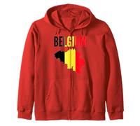 Drapeau Belge Fierté Nationale Sweat à Capuche