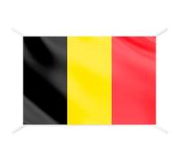 Drapeau Belgique officiel - Drapeaux du Monde pour intérieur et extérieur, drapeaux décoratifs et collection, drapeau francais inclus - Taille 144x93 cm