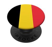 Drapeau Belgique PopSockets PopGrip Adhésif