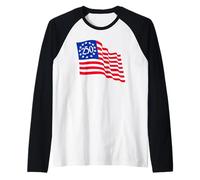 Drapeau Betsy Ross agitant 250 Manche Raglan