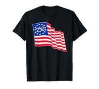 Drapeau Betsy Ross agitant 250 T-Shirt