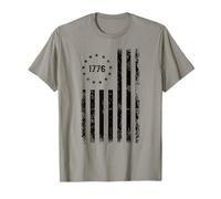 Drapeau Betsy Ross Vieilli 1776 T-Shirt