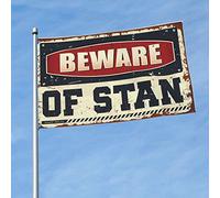 Drapeau « Beware of Stan » pour décoration d'extérieur (60 x 90 cm)