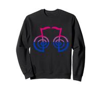Drapeau bisexuel Kriya Reiki Symbole Yoga Spirituel Sweatshirt