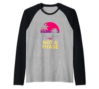 Drapeau Bisexuel Pride Not a Phase Retro pour homme LGBTQ+ Manche Raglan