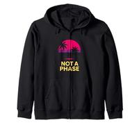 Drapeau Bisexuel Pride Not a Phase Retro pour homme LGBTQ+ Sweat à Capuche
