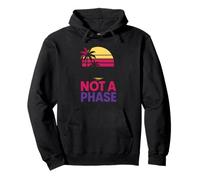 Drapeau Bisexuel Pride Not a Phase Retro pour homme LGBTQ+ Sweat à Capuche