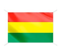 Drapeau Bolivie officiel - Drapeaux du Monde pour intérieur et extérieur, drapeaux décoratifs et collection, drapeau francais inclus - Taille 144x93 cm
