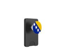 Drapeau Bosnie-Herzégovine Bosnie-Herzégovine Cœur Fier Patrimoine PopSockets PopWallet pour MagSafe
