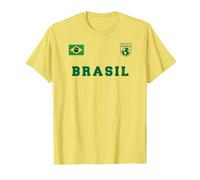 Drapeau brésil Symbole de la Passion et de la liberté T-Shirt