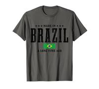 Drapeau brésilien fierté fabriqué au Brésil A Long Time Ago T-Shirt
