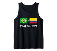 Drapeau brésilien Plus de la Perfection colombienne Débardeur