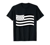 Drapeau Breton Gwenn ha Du pour fan de bretagne T-Shirt