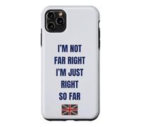 Drapeau Britannique Britannique des patriotes du Royaume-Uni Pas d'extrême Droite Coque pour iPhone 11 Pro Max