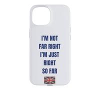 Drapeau Britannique Britannique des patriotes du Royaume-Uni Pas d'extrême Droite Coque pour iPhone 15