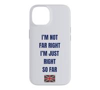 Drapeau Britannique Britannique des patriotes du Royaume-Uni Pas d'extrême Droite Coque pour iPhone 14