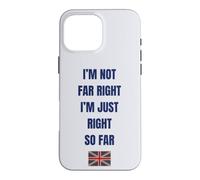 Drapeau Britannique Britannique des patriotes du Royaume-Uni Pas d'extrême Droite Coque pour iPhone 16 Pro Max