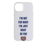 Drapeau Britannique Britannique des patriotes du Royaume-Uni Pas d'extrême Droite Coque pour iPhone 15 Plus