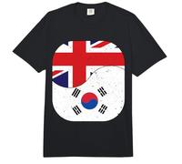 Drapeau Britannique Corée du Sud Drapeau Corée du Sud Comfort Colors Adult Heavyweight T-Shirt