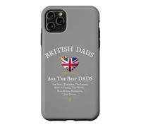 Drapeau Britannique « Dad are The Best Dads » pour la fête des pères Coque pour iPhone 11 Pro Max