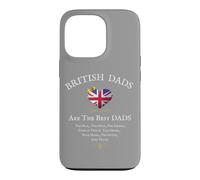 Drapeau Britannique « Dad are The Best Dads » pour la fête des pères Coque pour iPhone 13 Pro