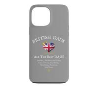 Drapeau Britannique « Dad are The Best Dads » pour la fête des pères Coque pour iPhone 13 Pro Max