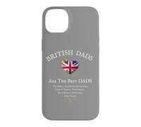 Drapeau Britannique « Dad are The Best Dads » pour la fête des pères Coque pour iPhone 14 Plus