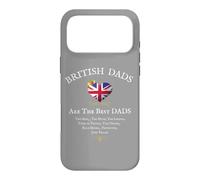 Drapeau Britannique « Dad are The Best Dads » pour la fête des pères Coque pour iPhone 17 Pro Max