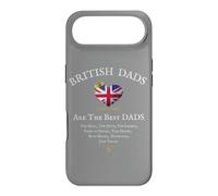 Drapeau Britannique « Dad are The Best Dads » pour la fête des pères Coque pour iPhone Air